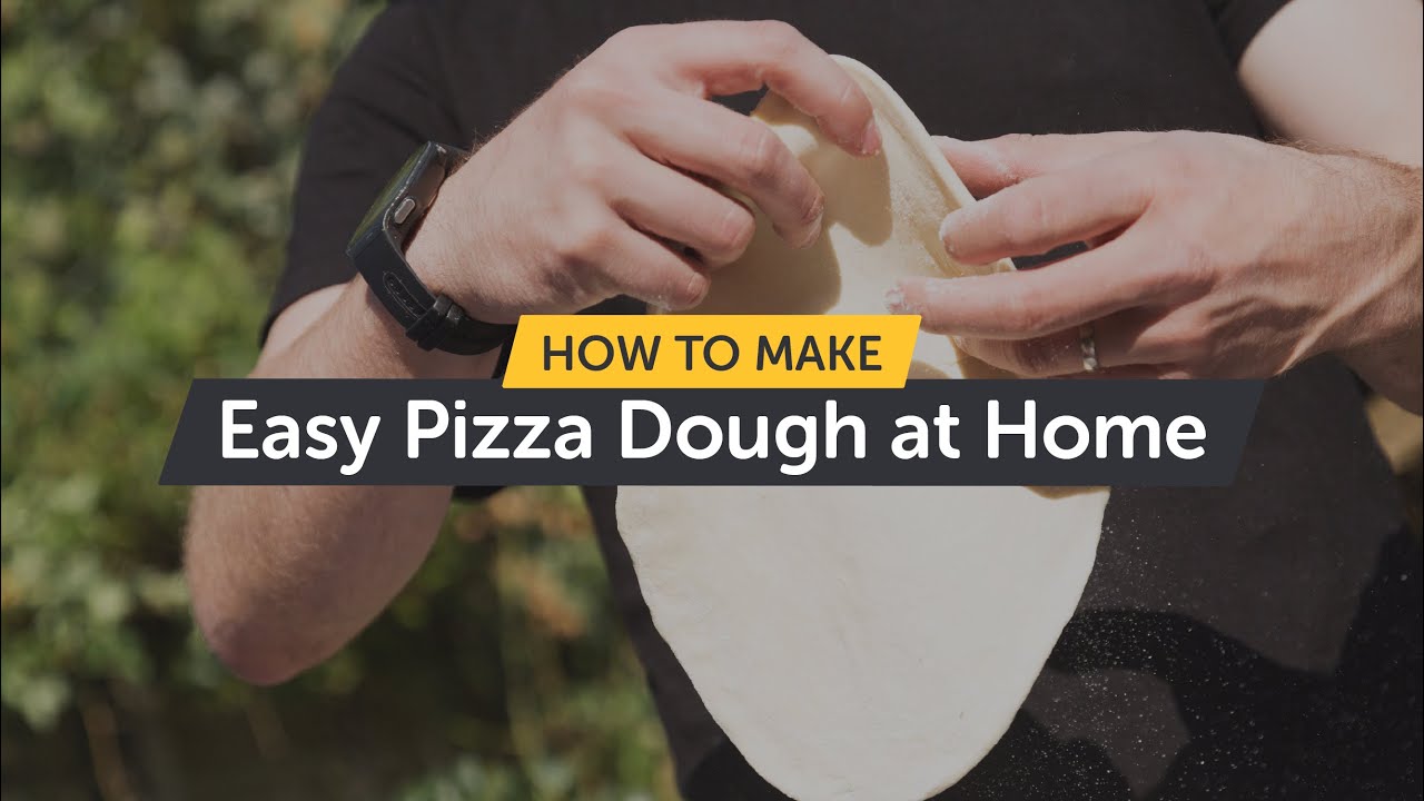Easy Pizza Dough at Home ft. Chef Jason | Making Pizza At Home