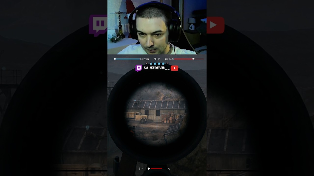 Батла досі дарує емоції - Пограв за снайпера у Battlefield 5 #shladikshow #shorts #saintdevil #bf5