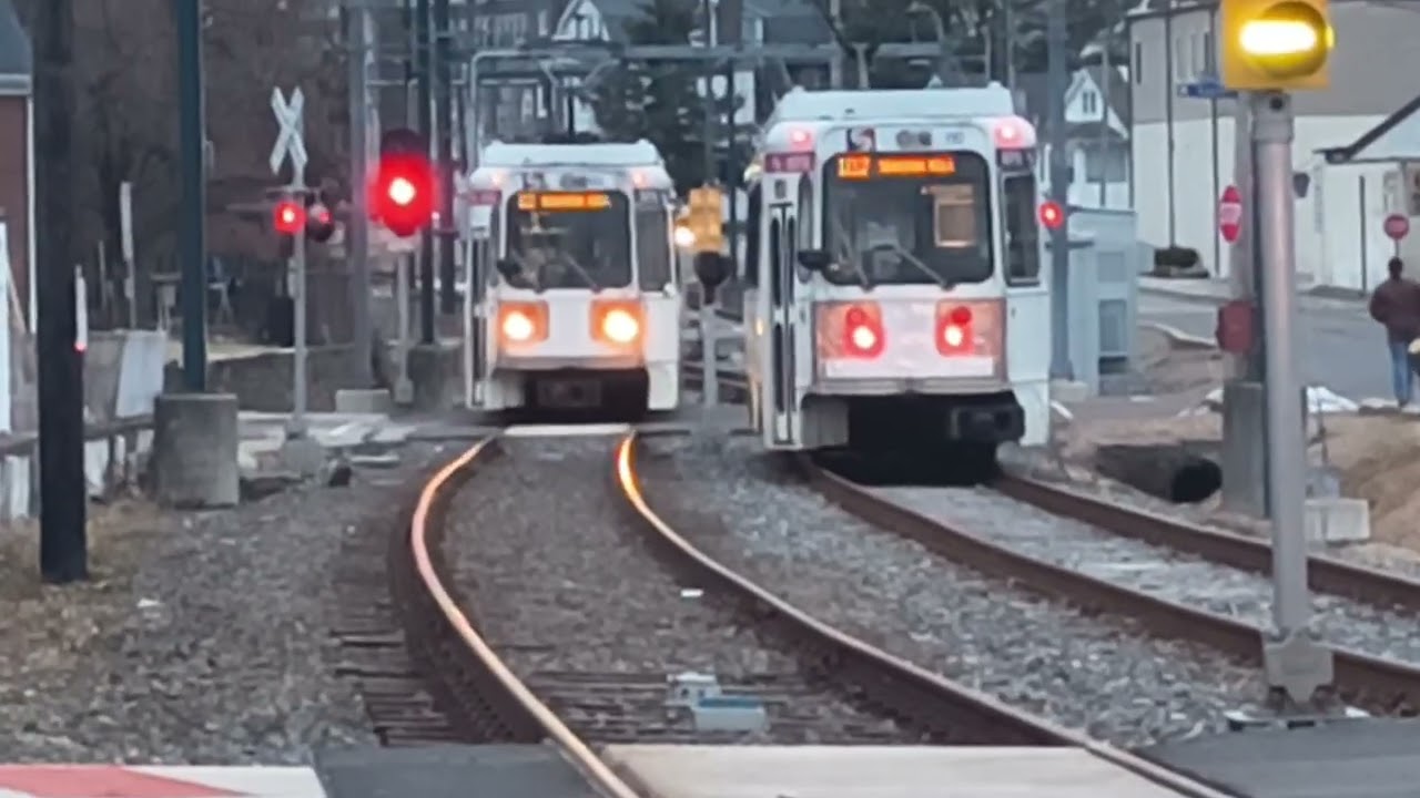 Railfanning septa route 102