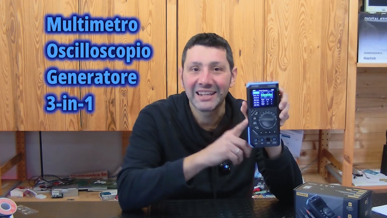 DST210: multimetro, oscilloscopio e generatore 3 in 1 — recensione completa e test