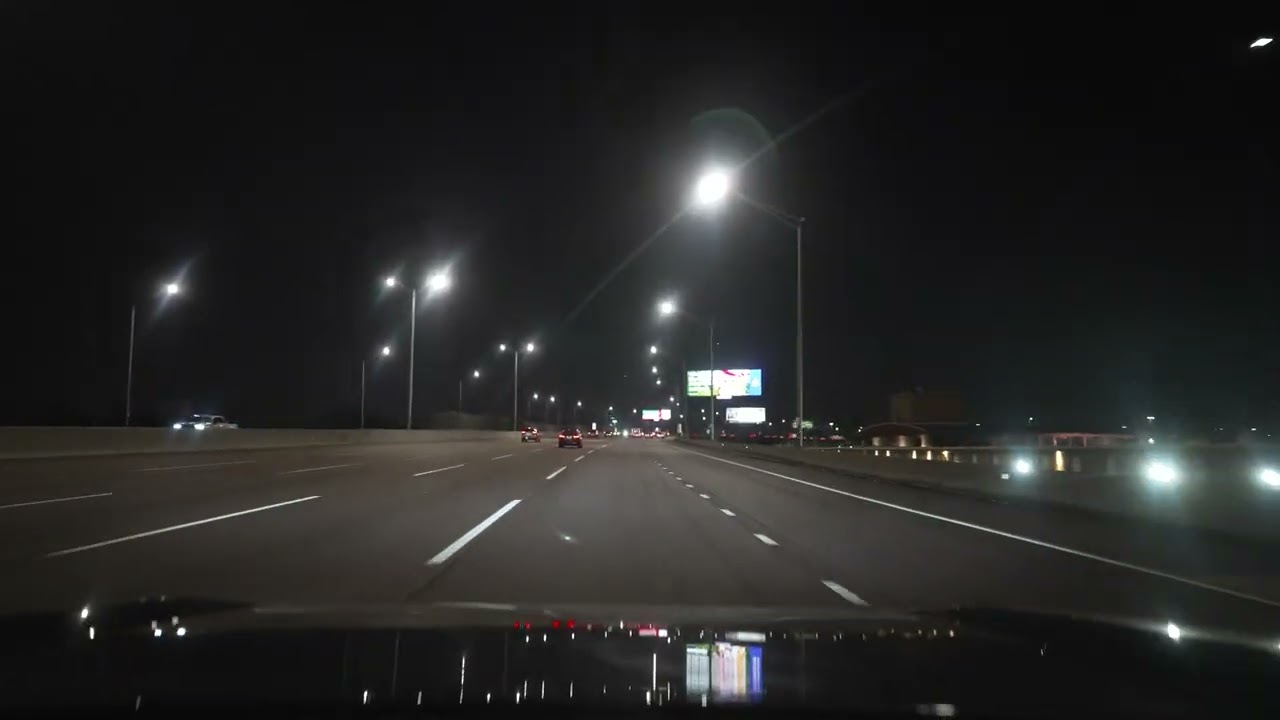 Chicago I-90/I-294/I-55 Highways Peoria (No Talk, No Music) 4K POV ASMR