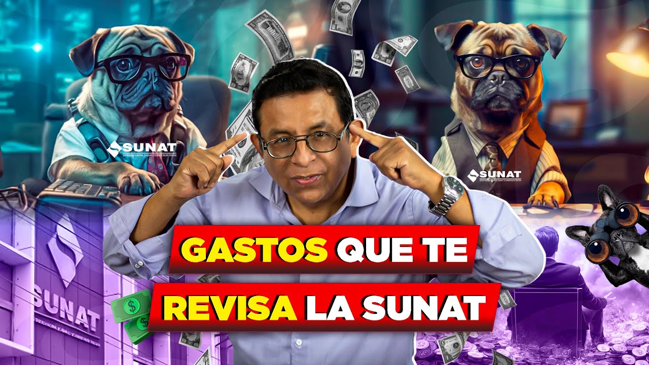 💰 Gastos que te REVISA la SUNAT 👀❗