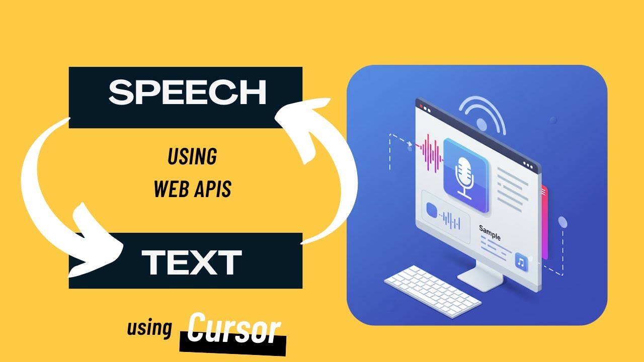 Cursor Magic: Speedy Speech-to-Text & Text-to-Speech using web apis