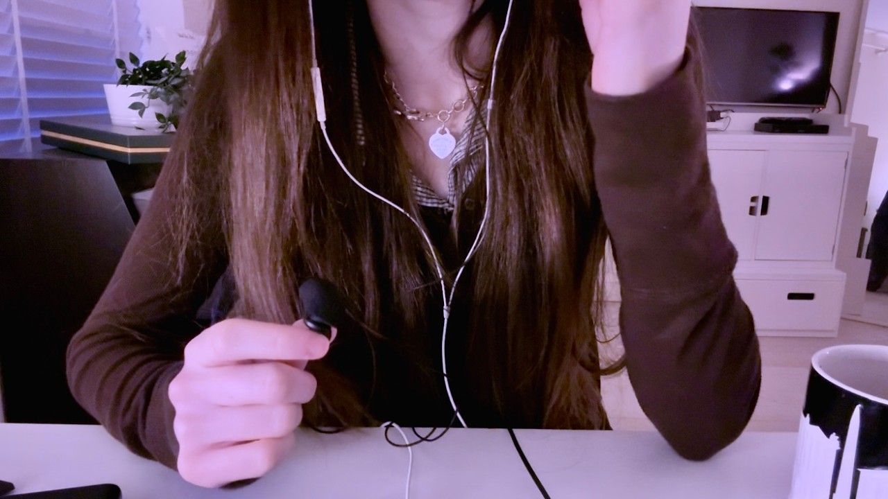 ASMR ☾⋆:*･ﾟjust whispering ear to ear :) with CS10-em roland mics