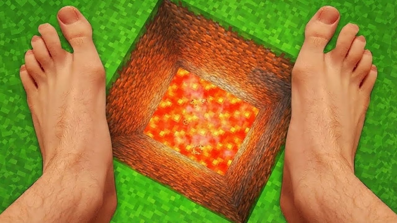 REALISTIC MINECRAFT IN REAL LIFE! - IRL Minecraft Animations / In Real Life Minecraft Animations