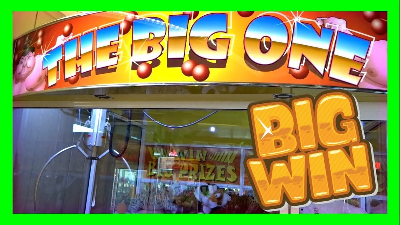 MICHAEL'S BIG WIN AT THE BIG ONE MACHINE!!