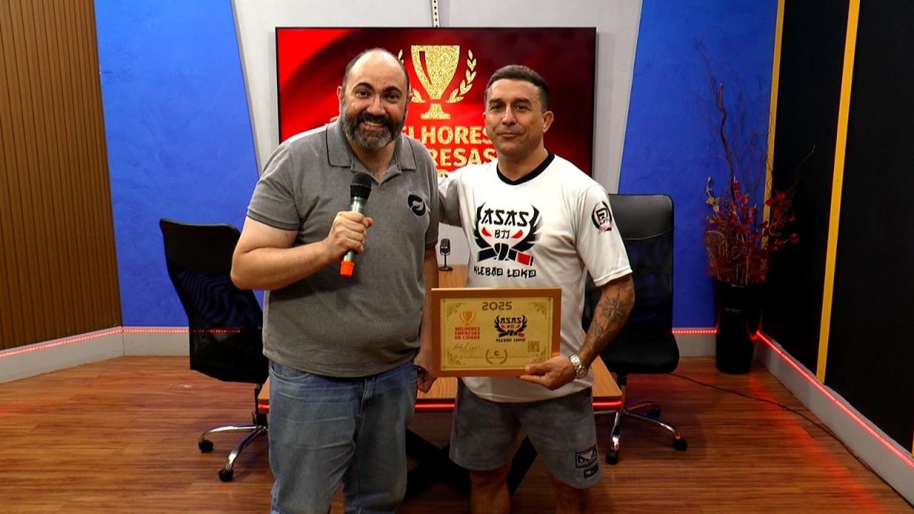 Asas Brazilian Jiujitsu é eleita a Melhor Academia de Jiu-Jitsu da Cidade 2025!