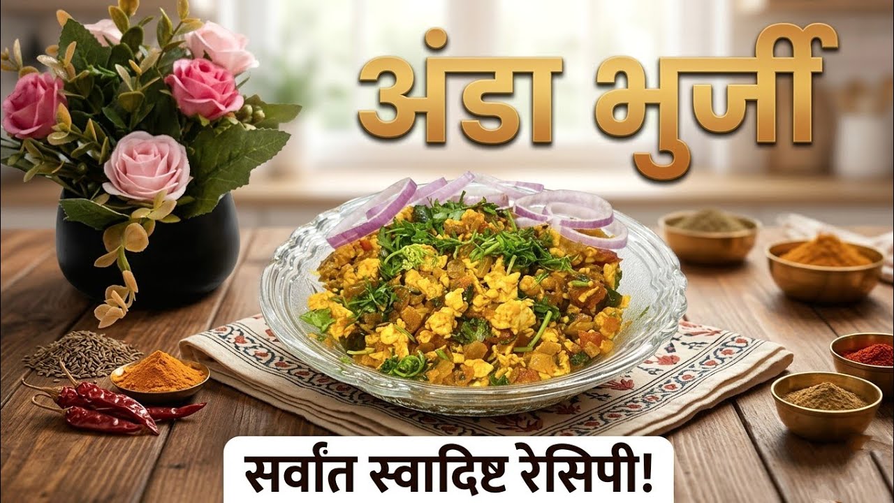 झटपट अंडा भुर्जी रेसिपी | Easy Egg Bhurji Recipe | Street Style Egg Bhurji | #andabhurji #अंडा