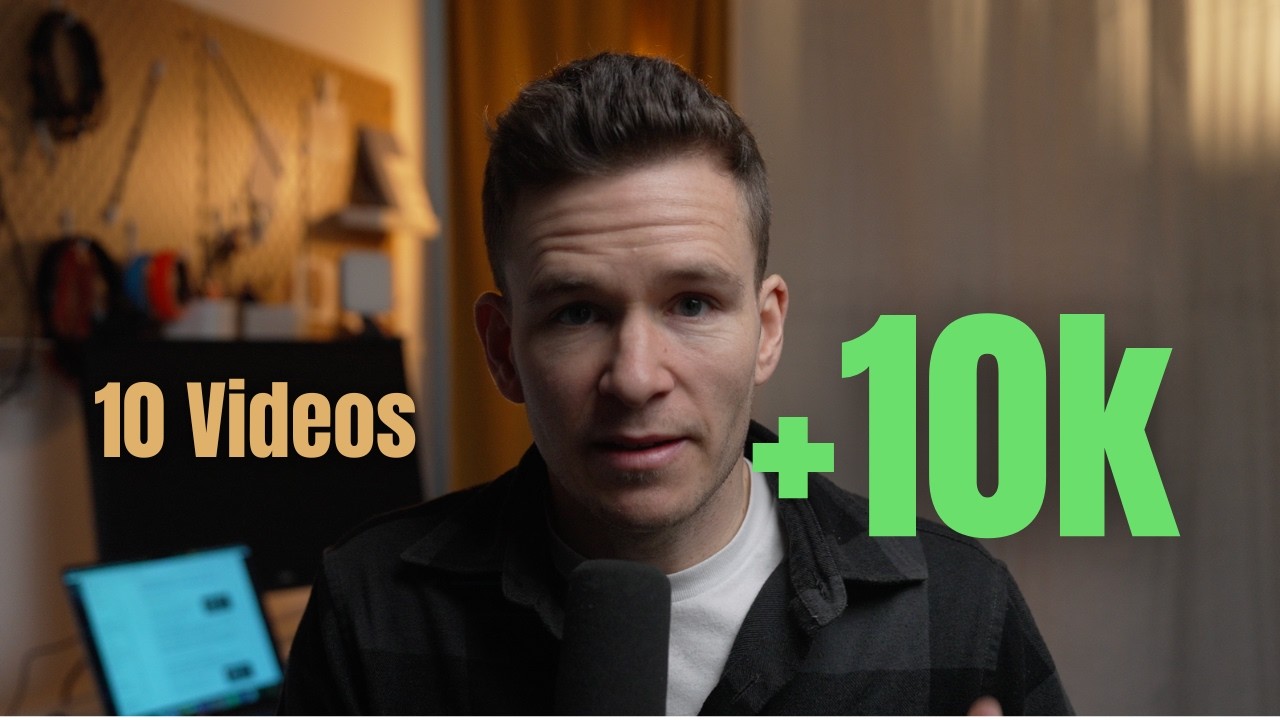 Von 288 auf 10k Abonnenten mit 10 Videos