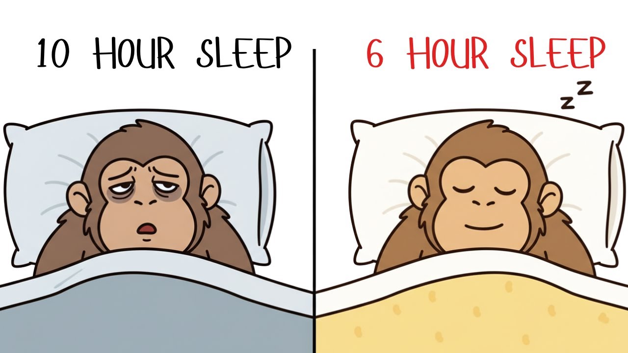 How to Sleep Less and Still Feel Productive (Monkey Psychology)