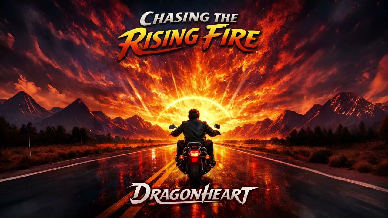 DRAGONHEAR T 🔥 CHASING THE RISING FIRE | EPIC 80s ARENA ROCK ANTHEM