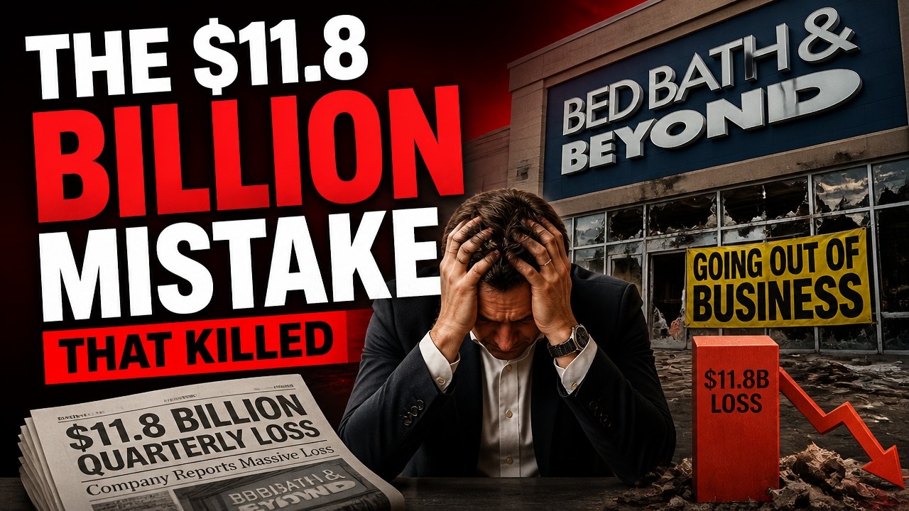 The $11.8 Billion Mistake That Killed Bed Bath & Beyond