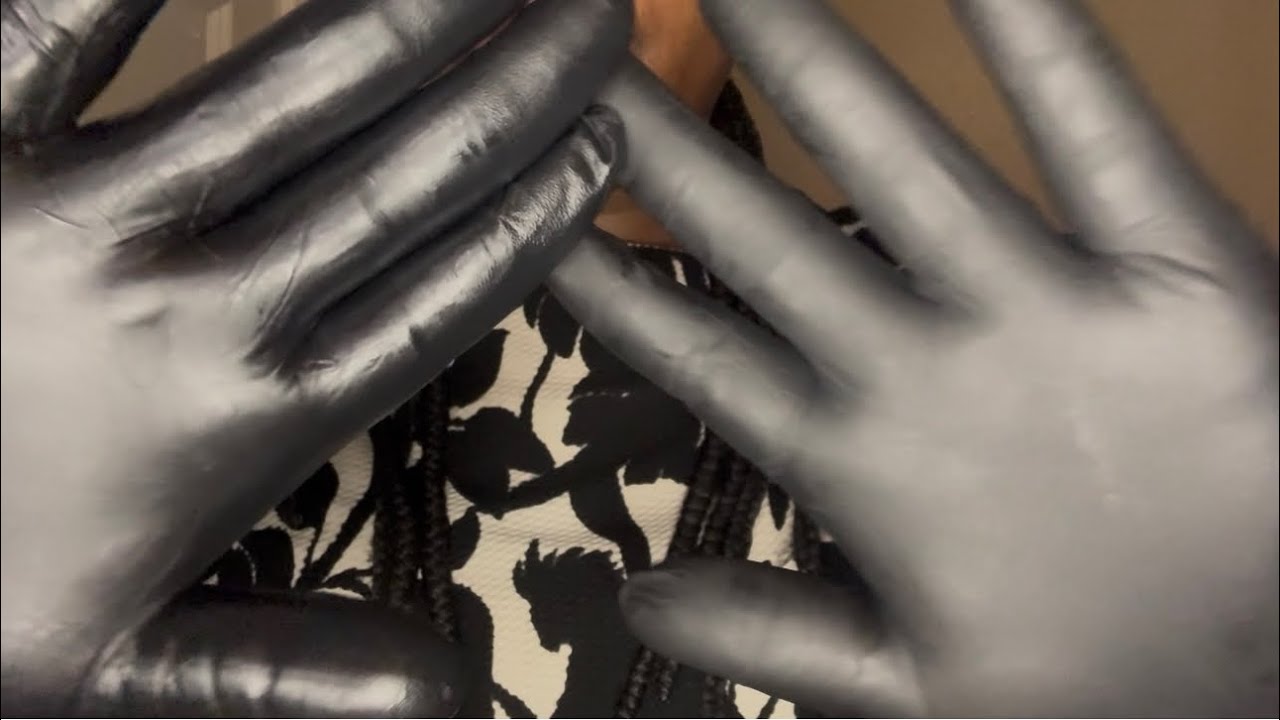 ASMR Face Massage with Hand Glove 🧤 