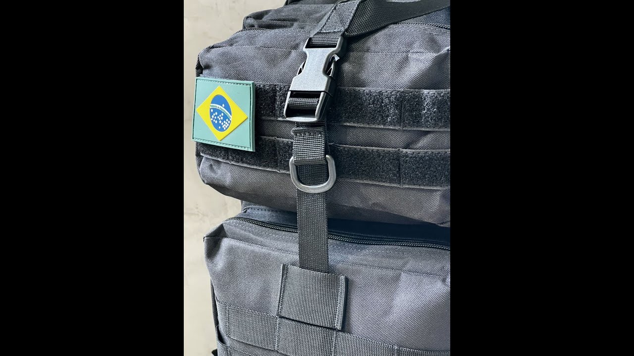 Mochila Tática Camping Militar 50 Litros   Resistente A Água