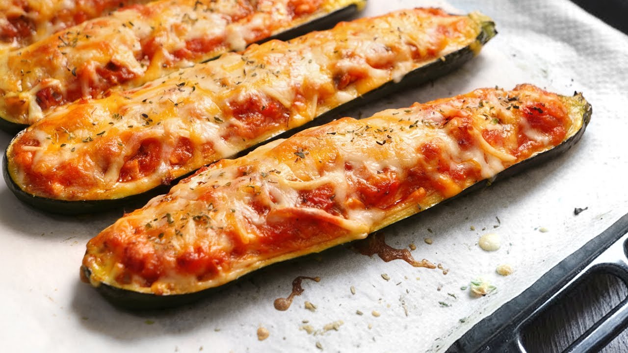 Calabacines rellenos de pollo &iexcl;f&aacute;ciles y deliciosos!