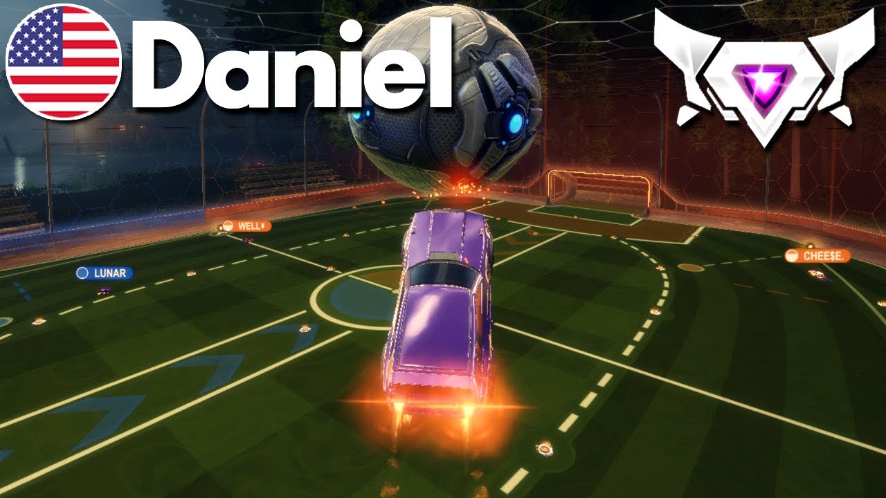 1 HOUR of DANIEL Rocket League Gameplay (SSL 2v2)