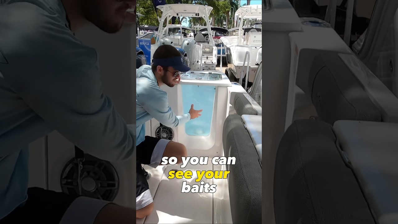 One of the BEST live well setups I&rsquo;ve seen on a boat 😱 #shorts
