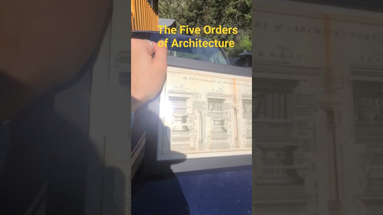 The Five Orders of Architecture! @hedleymanbc1077 Ancient Lost Knowledge of Antiquitech! #shorts