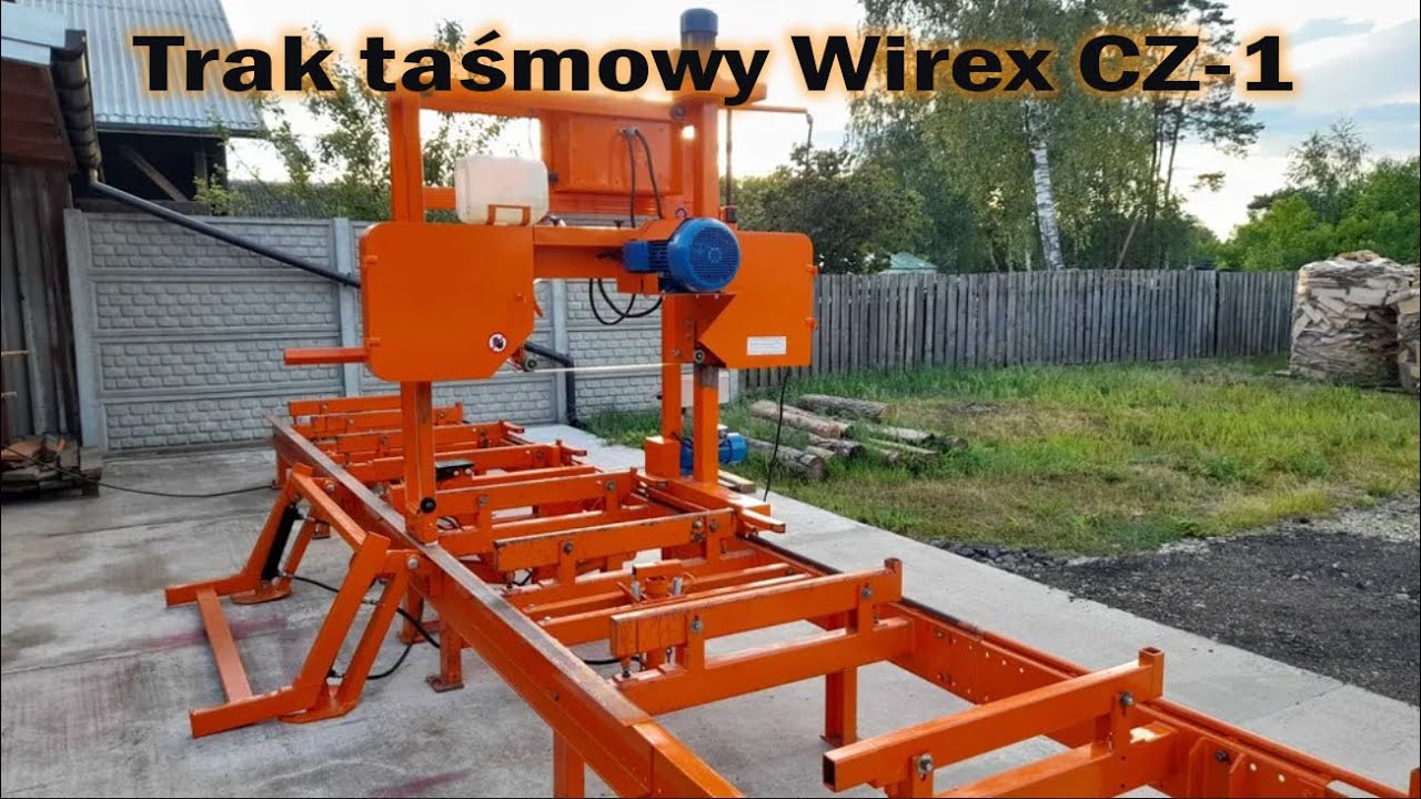 Trak taśmowy Wirex CZ-1 z hydrauliką