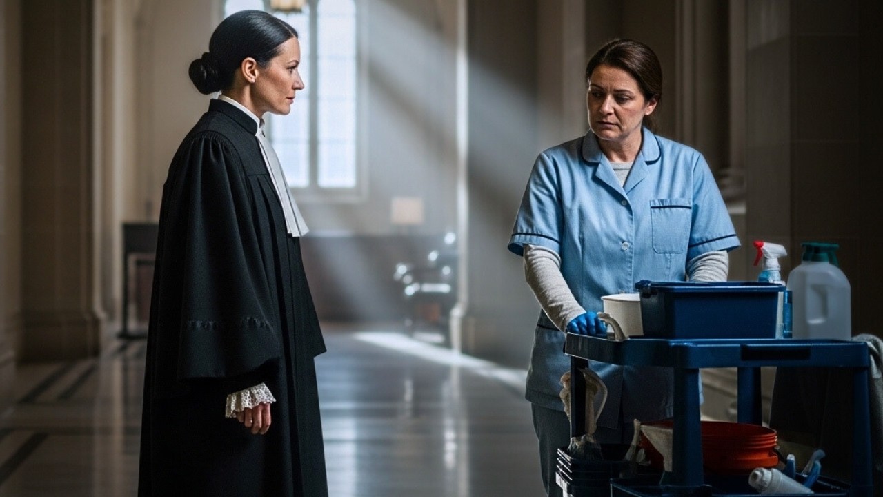 Ela Era Juíza… Eu Limpava o Chão