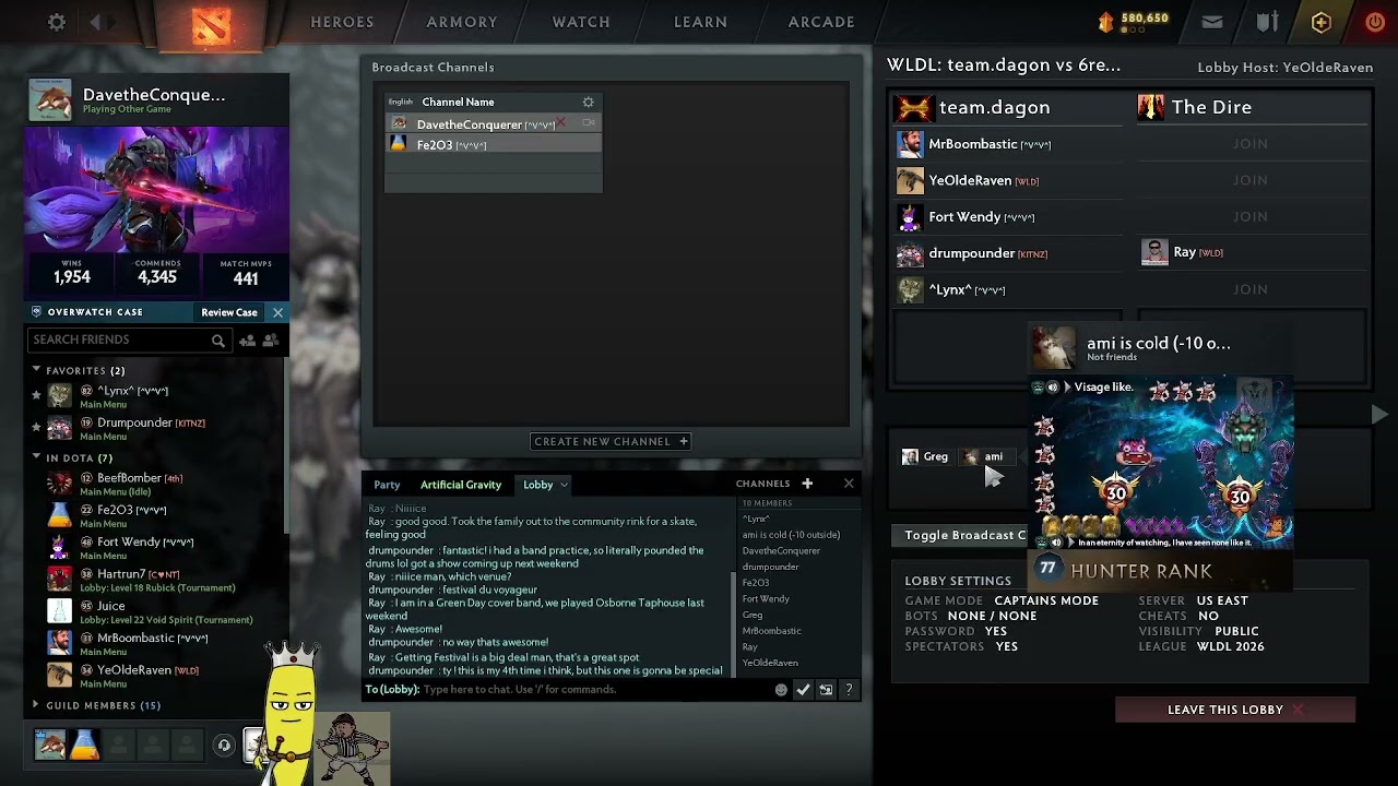 Team Dagon vs 6reg Se7en, WLDL