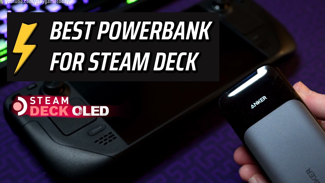 ⚡🔋 Anker 737 - Лучший повербанк Steam Deck OLED и тест совместимости JSAUX футляров (чехлов)