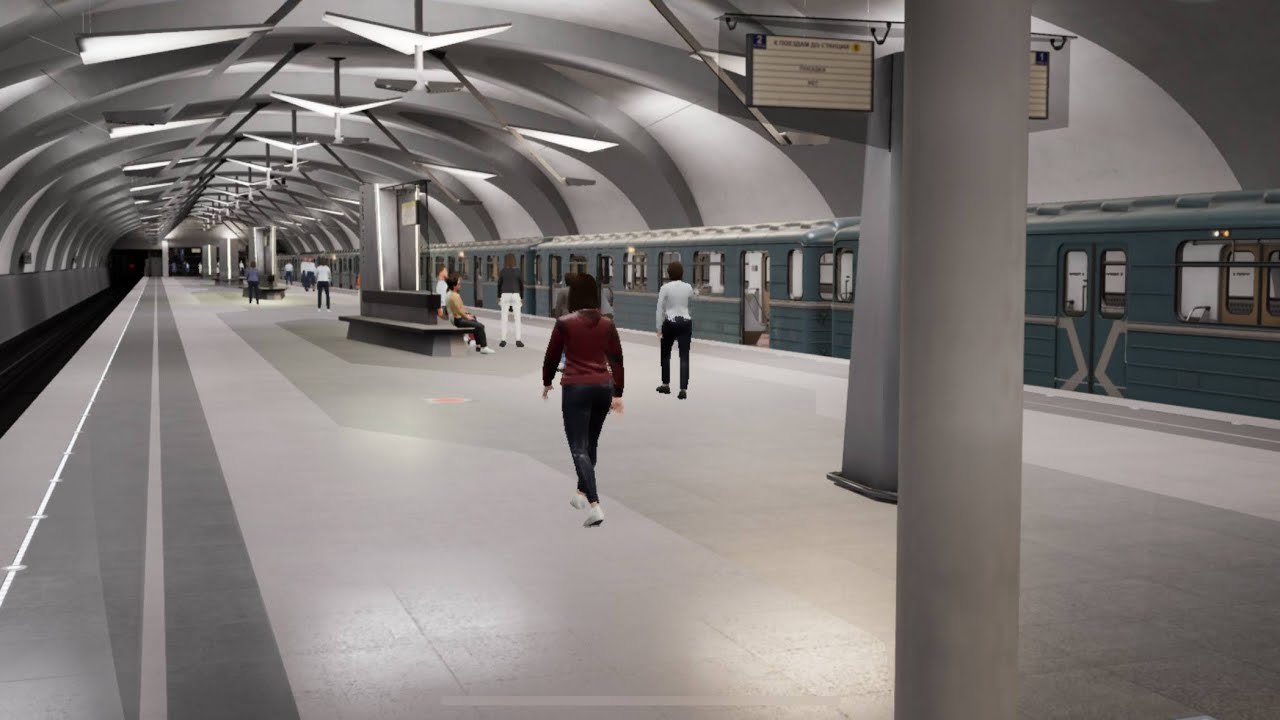Subtransit drive. Манёвры на Новокосино. Выезд на неправильный путь. Заезд в неправильный тупик.