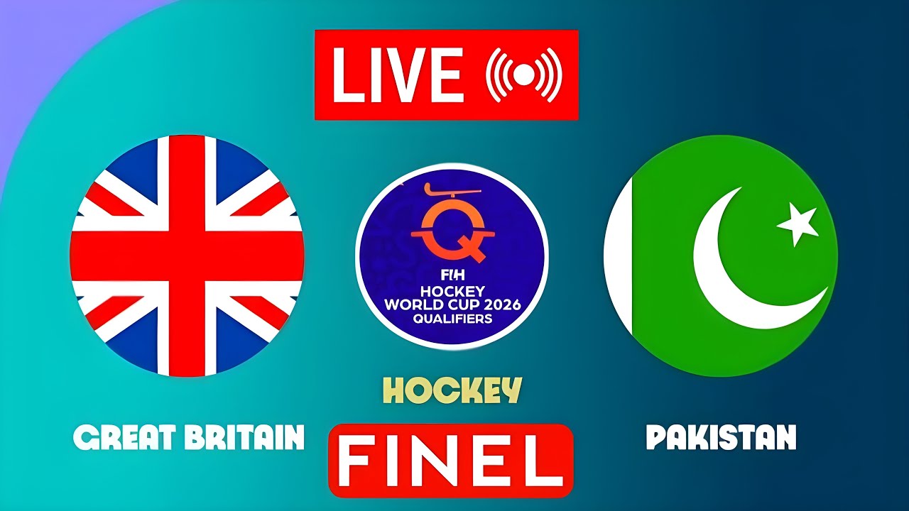Pakistan vs England Live FIH Hockey World Cup Qualifiers 2026 |Final