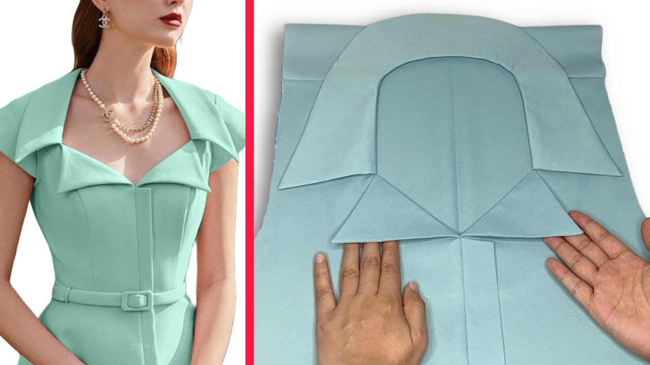Unique Collar Design Technique and Tip for Sewing lovers | Worth Knowing Stitching Tips an Tricks