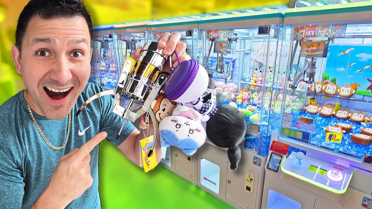 I Learned the Claw Machine Trick to Win Over and OVER again!