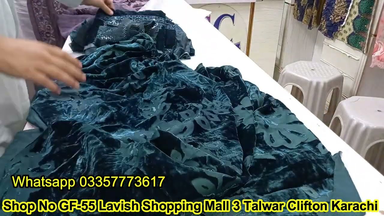 Maria.B Unstitched Winter Luxe 𝟐𝟒 Available at Sharif Collection