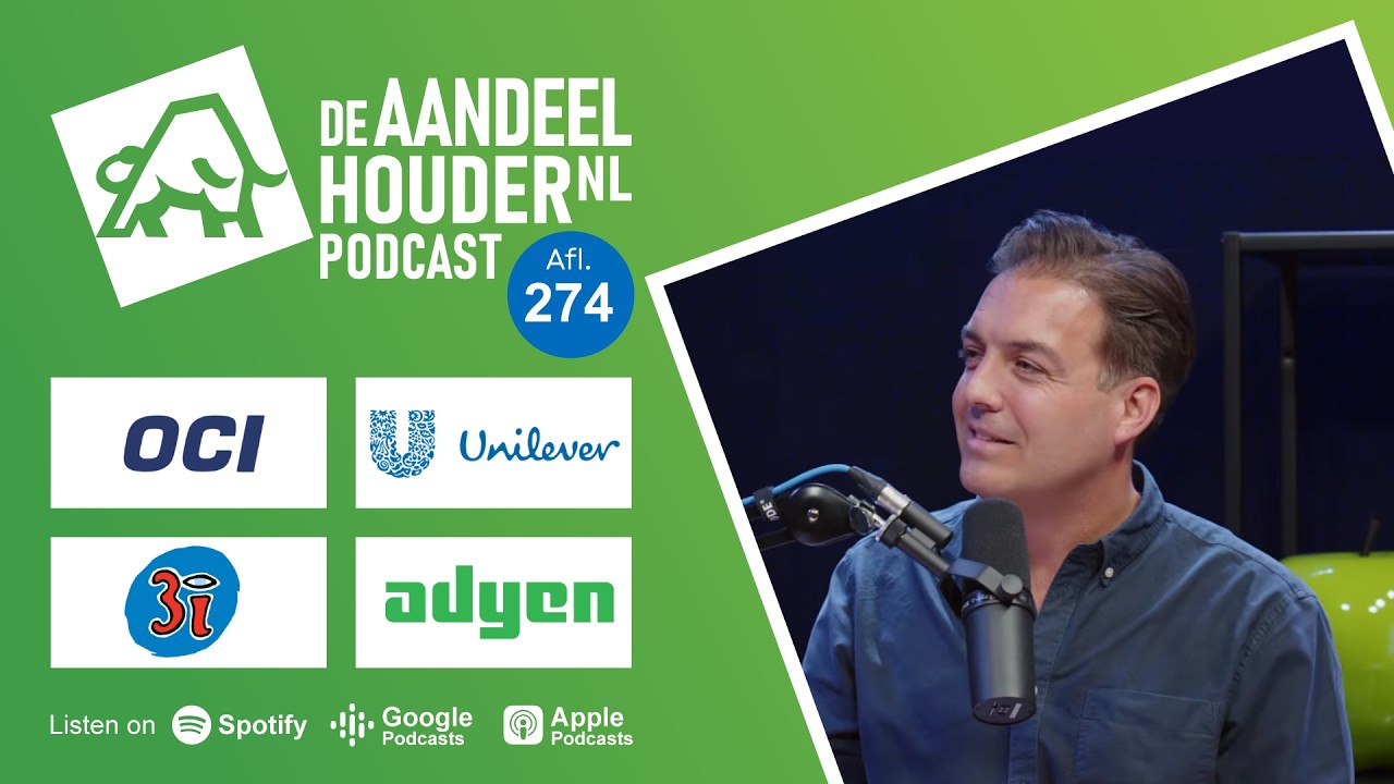 Adyen, Unilever, OCI, 3i Group, Cerillion, Nedap, DSM & meer! | De Aandeelhouder Podcast Afl. 274