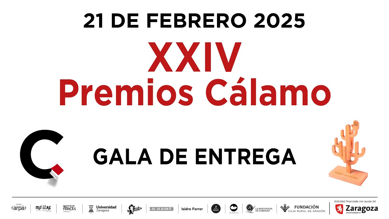 Gala XXIV Premios Cálamo