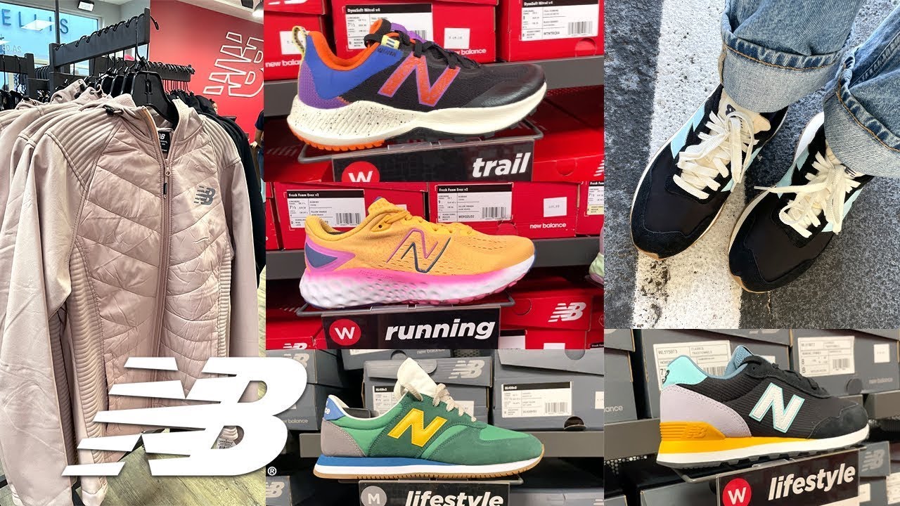 NEW BALANCE SALE ON SNEAKERS & SPORTSWEAR / OUTLET SHOPPING EDITION