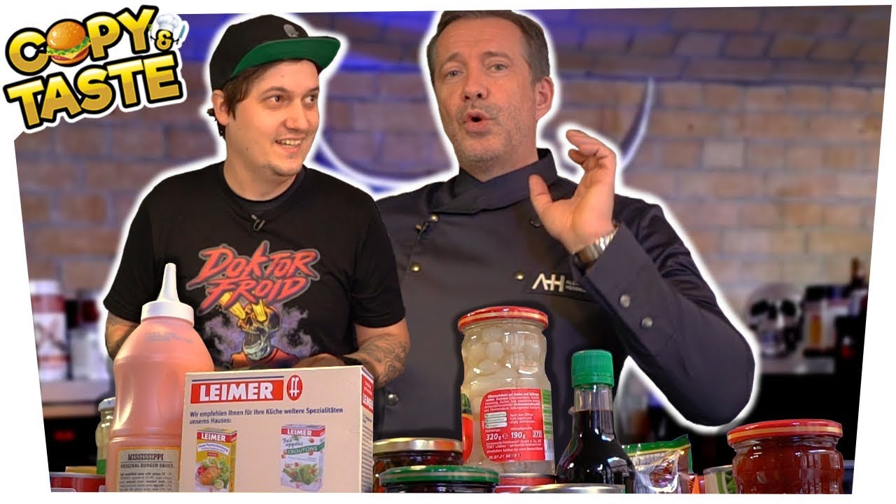 2 STERNE GERICHT nur aus Konserven kochen?? feat. ALEXANDER HERRMANN! 🥫🐟 Copy & Taste #CaT