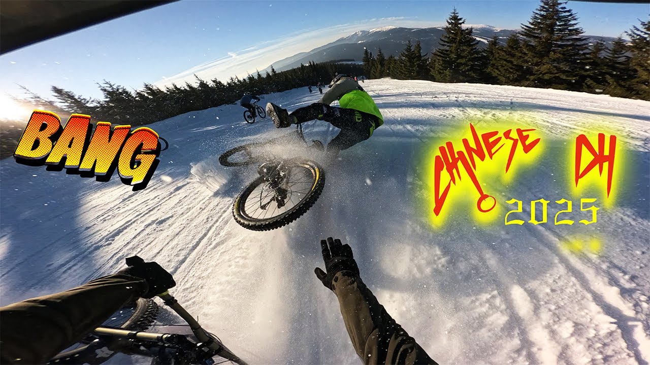 Chinese Downhill X 2025 - jízda na RÁFKU se ZLOMENOU RUKOU! 🤯 | GoPro HERO 13 POV