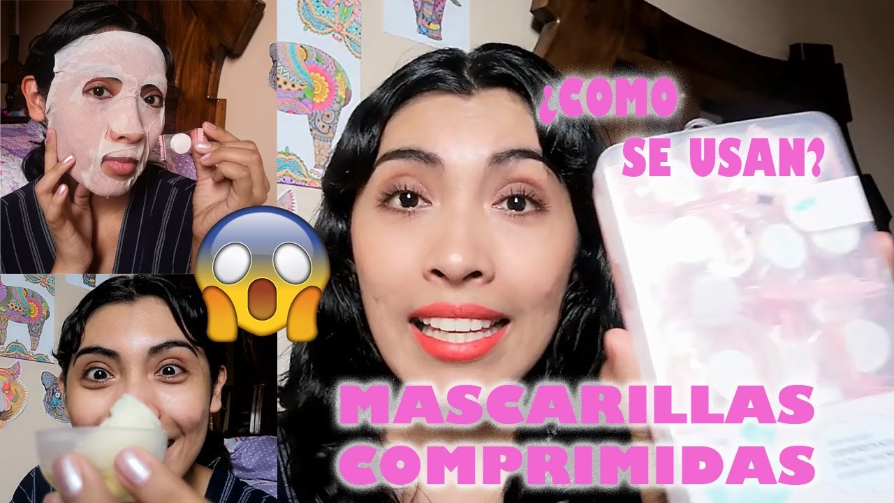 MASCARILLAS COMPRIMIDAS - &iquest;COMO SE USAN? MUMUSO - MINISO