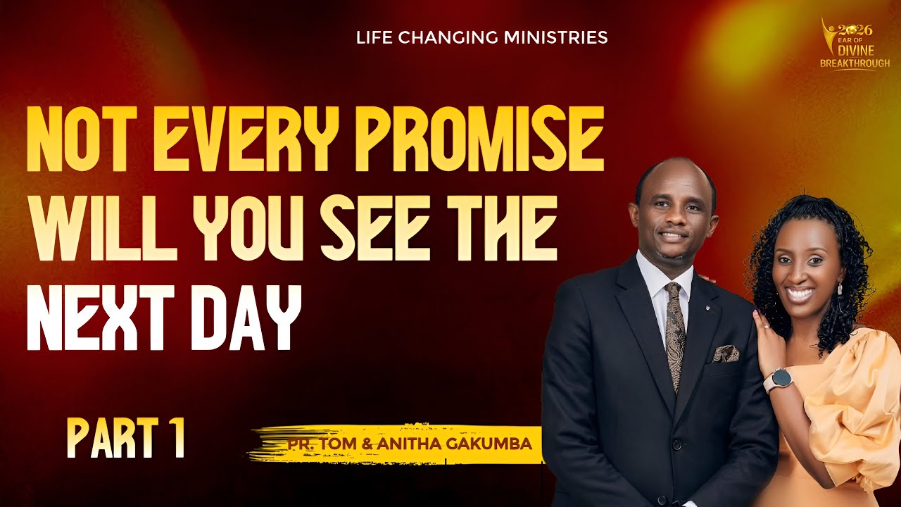 FIRST SERVICE//NOT EVERY PROMISE YOU WILL SEE THE NEXT DAY PART1// WITH Pr.TOM & ANITHA G 18/01/2026