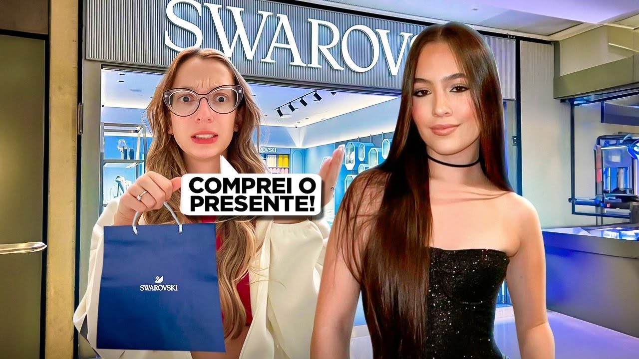 ESCOLHENDO O PRESENTE PARA A FESTA DE 16 ANOS DA JULIA PIMENTEL