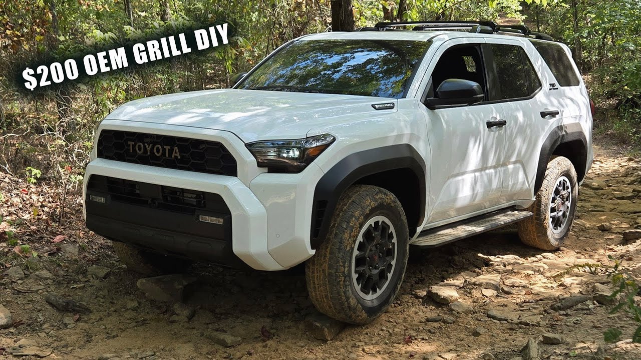STEP by Step how to Replace your 6th gen 4Runner Grill DIY