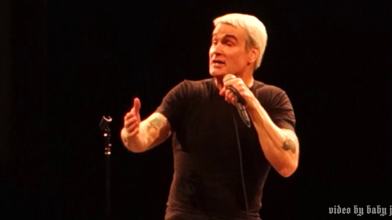 Henry Rollins on David Bowie-Live @ War Memorial Theatre, San Francisco, CA, Dec 29, 2016-Black Flag