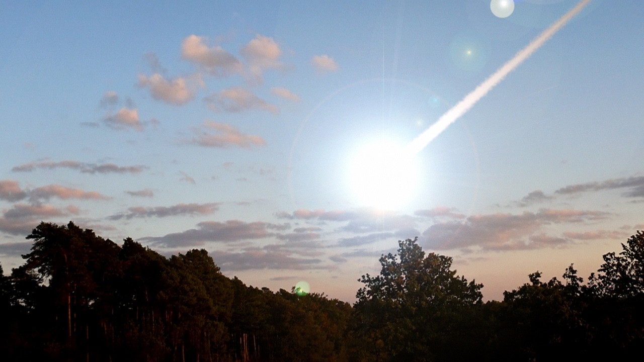 asteroid hit earth 15 september Meteorite caught on camera