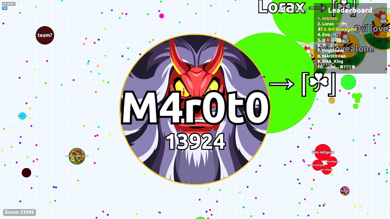 Agar.io | ASI EMPEZAMOS, ASI TERMINAMOS 💎💎💎