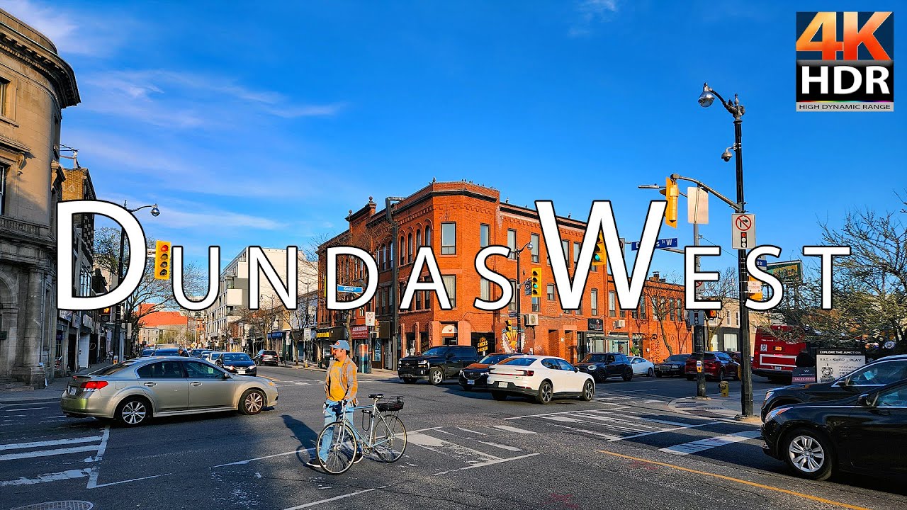 Explore Toronto Canada: The Junction, Dundas West| Toronto 4K HDR Walk