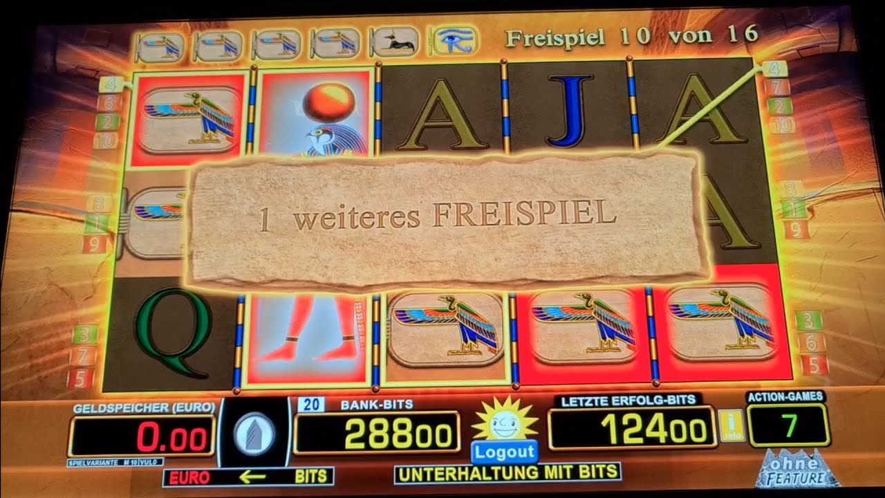 Eye of Horus🔥 4€ Freispiele am Start✅️ Merkur Novoline Spielothek Geht ab