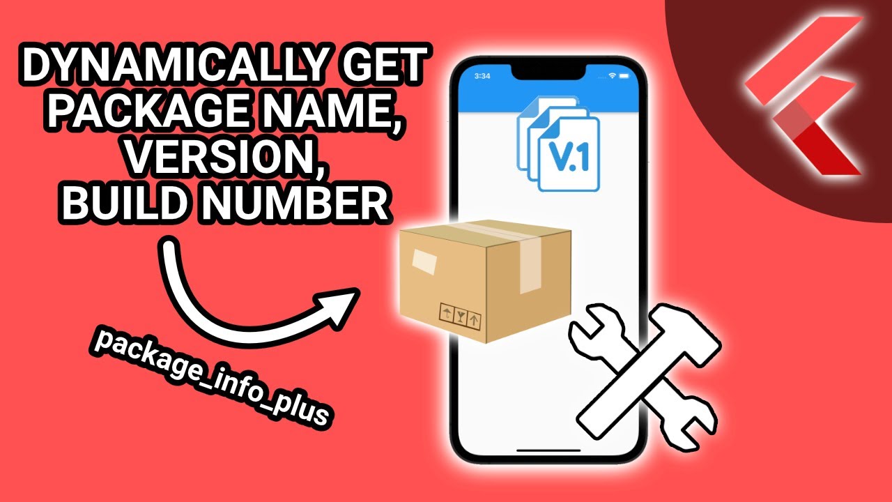 Get Package Name, Version, Build Number Dynamically in Flutter - package_info_plus #Flutter