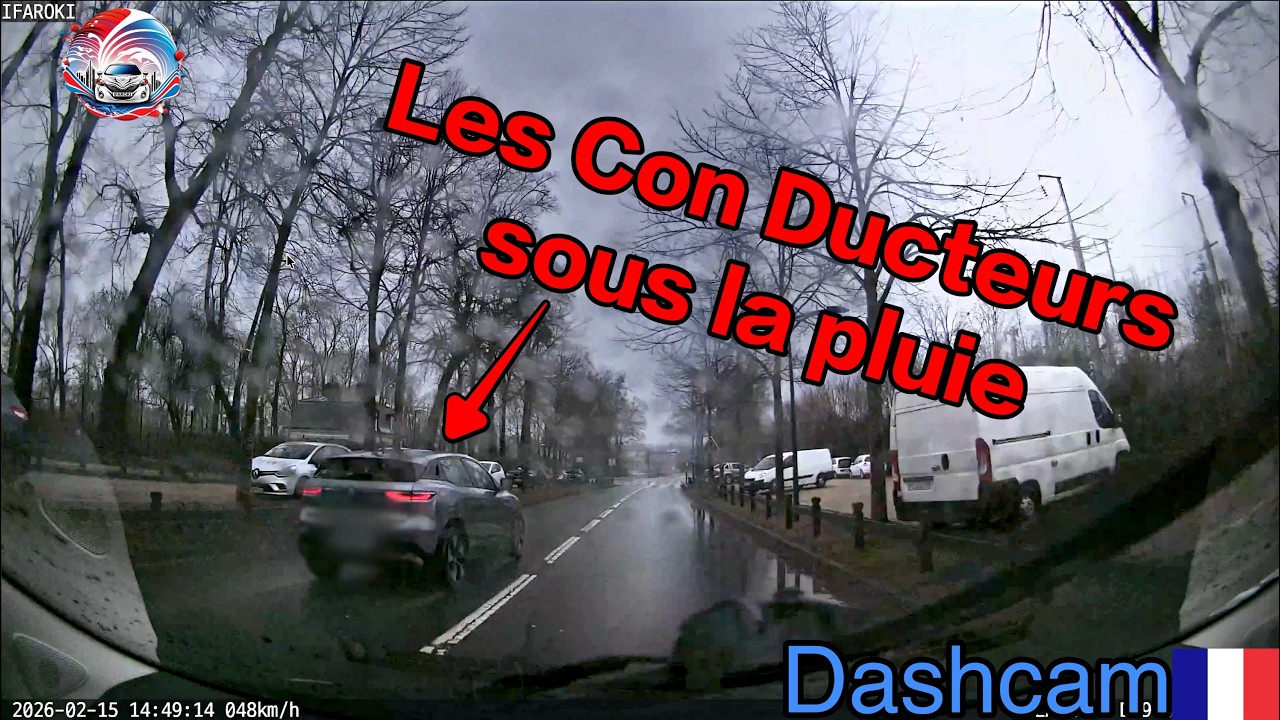 Dashcam France #199 Les inconscients sur sol glissant