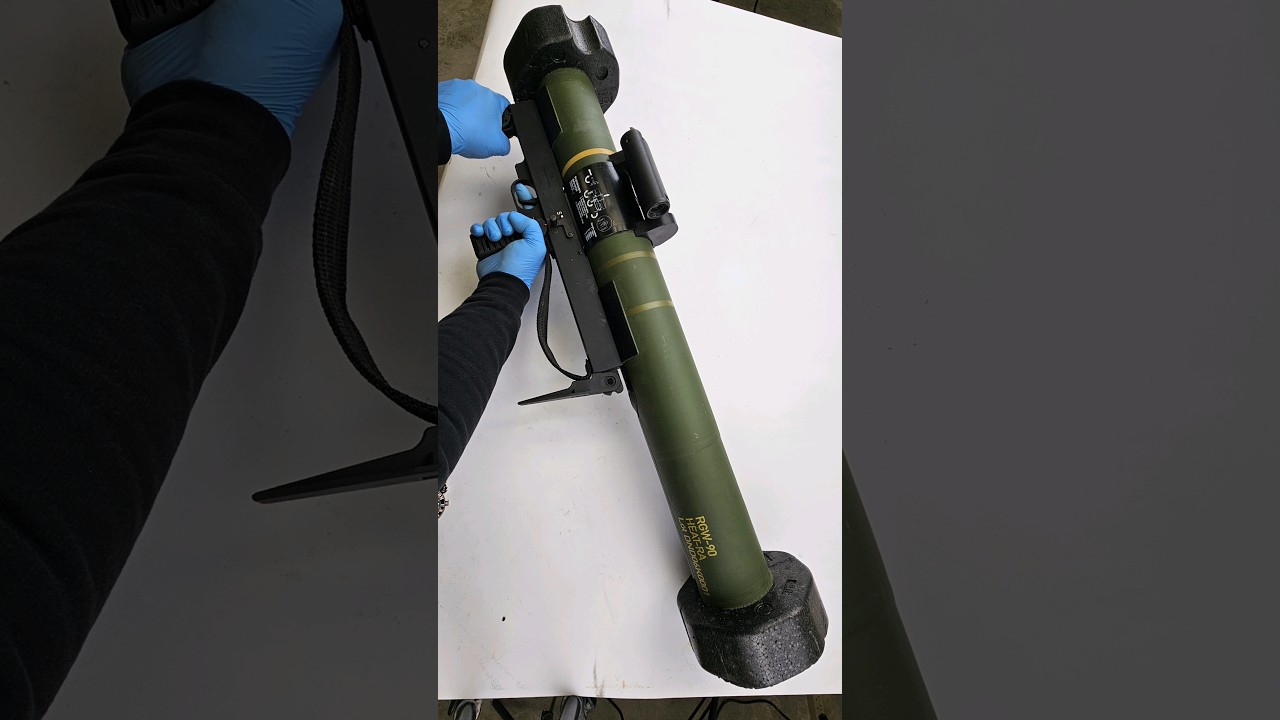 90mm Heckler & Koch RGW-90 MATADOR Recoilless HEAT Anti-Tank Launcher #military #russiaukrainewar