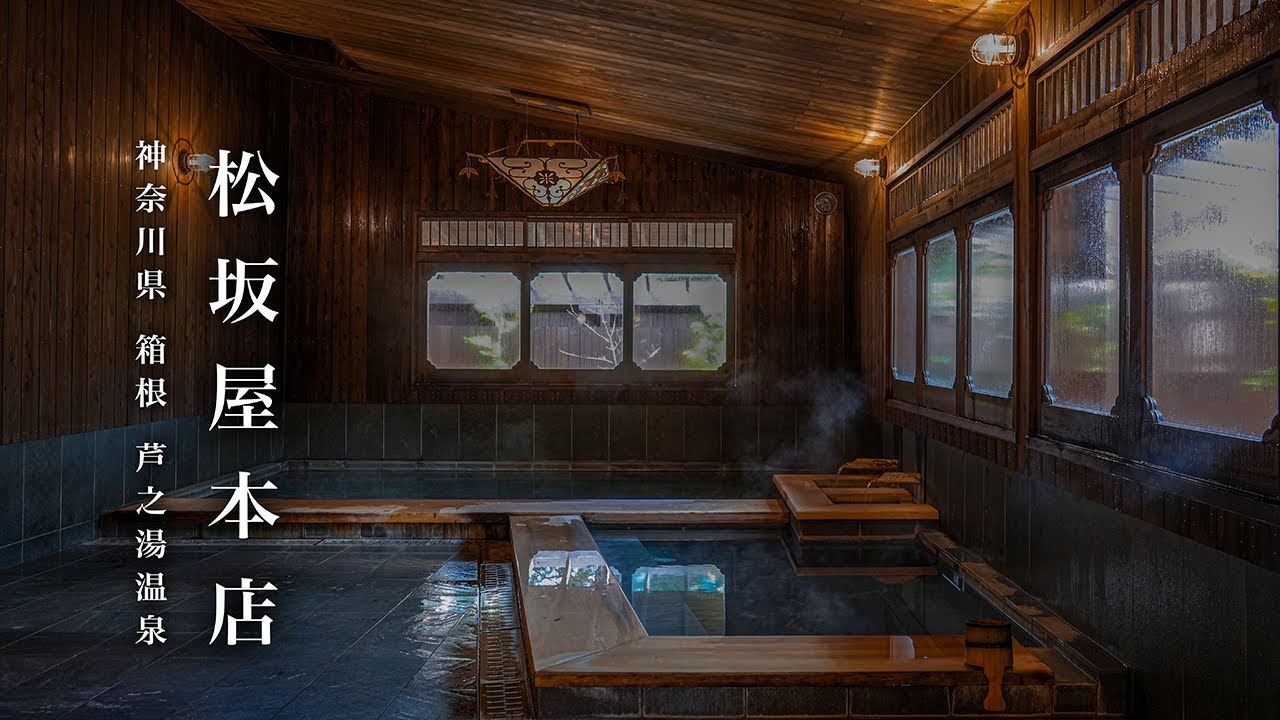 Matsuzakaya Honten, Hakone Ashinoyu Onsen — великолепная купель, где оседают минеральные кристаллы