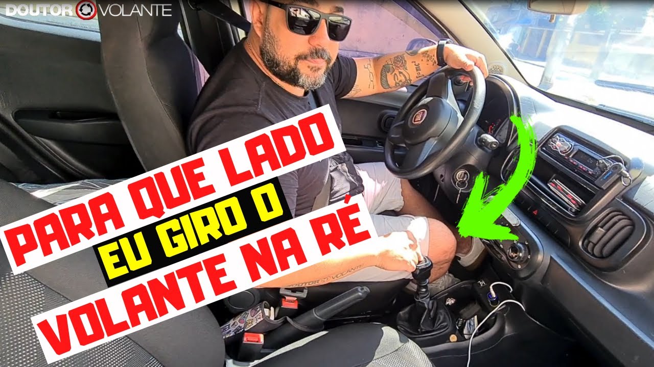 SE ALINHAR A MAÇANETA NO MEIO FIO NÃO ERRA NUNCA DR.VOLANTE AUTO ESCOLA ON-LINE GIRO DO VOLANTE